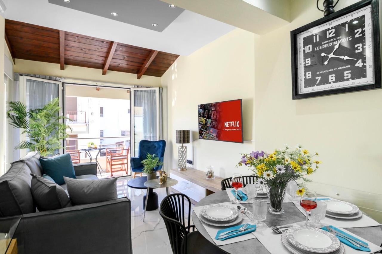 Marble In Apartment Preveza Bagian luar foto