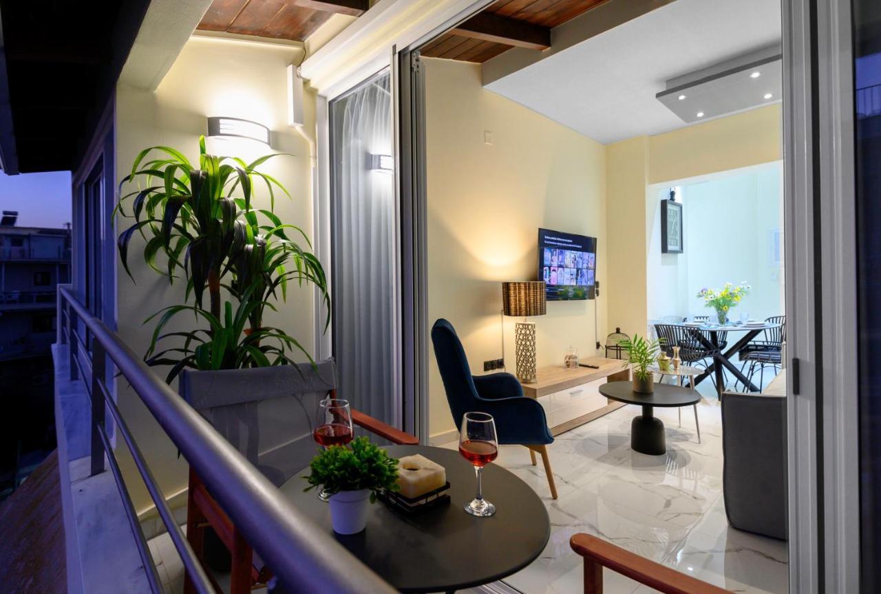 Marble In Apartment Preveza Bagian luar foto